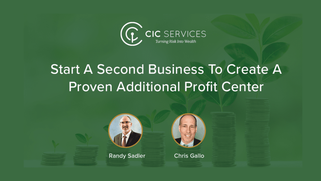 Start A Second Business to Create A Proven Additional Profit Center