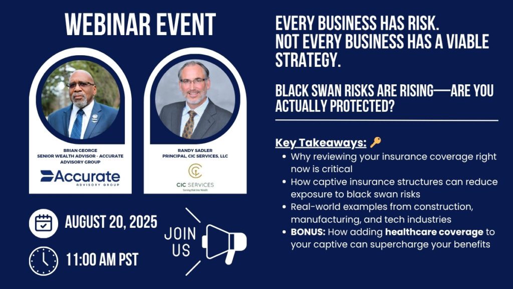 Upcoming Webinar: Black Swan Risks Are Rising—Are You Actually Protected?